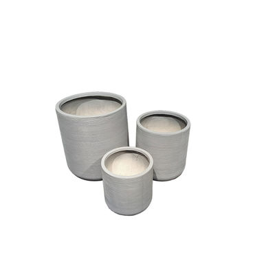 खरीदें लिविंग रूम सजावट के लिए ठंढ प्रतिरोधी फाइबर क्ले प्लांटर online manufacture
